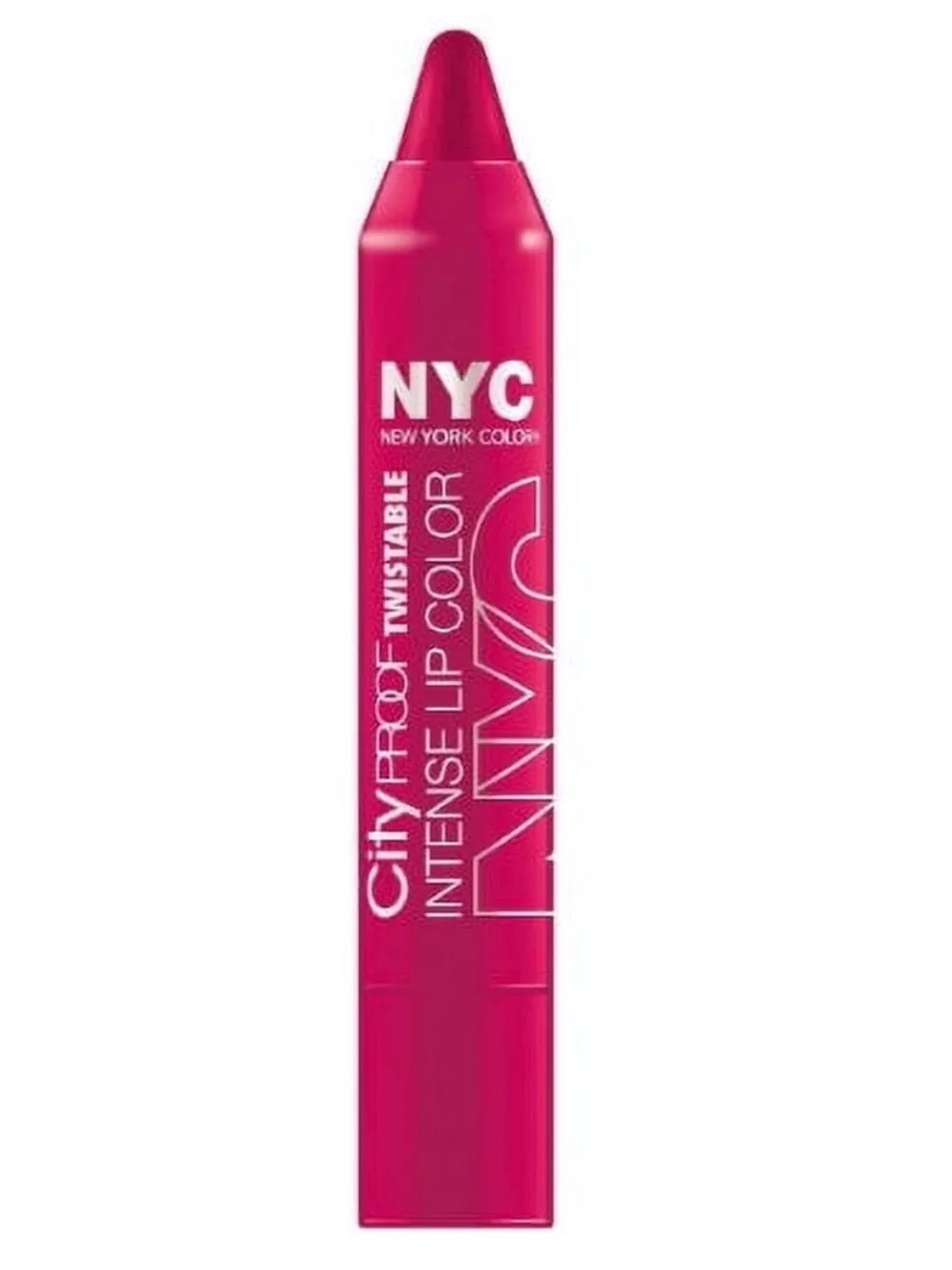 NYC BALLROOM BLUSH 5hr wear Intense Lip Color Crayon - Hot Pink